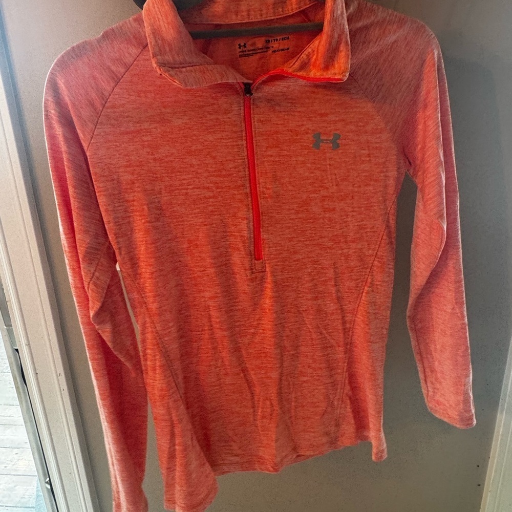 Under Armour Vibrant Orange Long SleeveAthletic Top